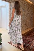 Made in Italy Tiki Pure Cotton Midi Dress Rosewater /37 =